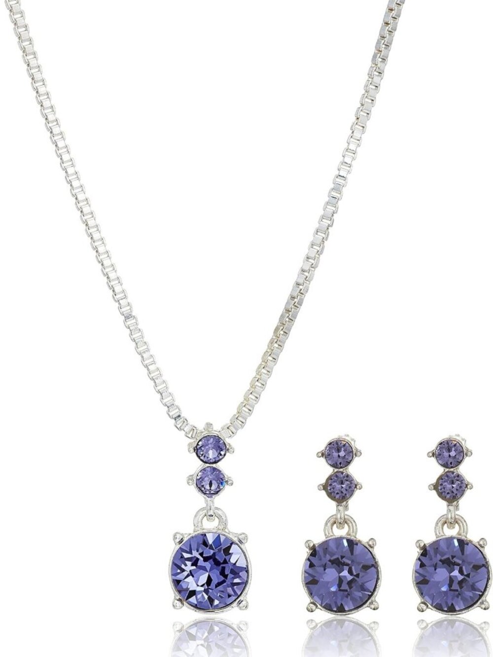 Chic Women's Necklace & Earring Jewelry Set - Stylish Accessories for Everyday